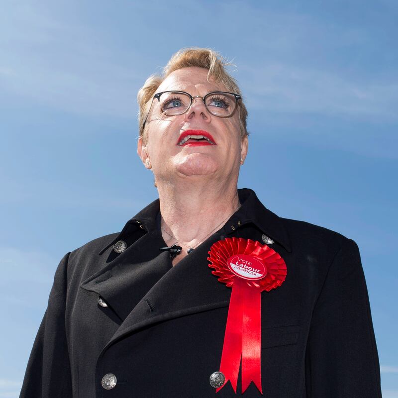 Labour Party supporter: Eddie Izzard campaigning during the UK general election in 2017. Photograph: Matthew Horwood/Getty