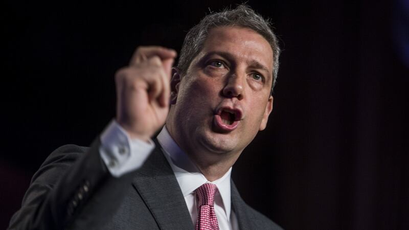 Tim Ryan: A former college football player, he  has written books on meditation and healthy eating. Photograph: Zach Gibson/Getty Images