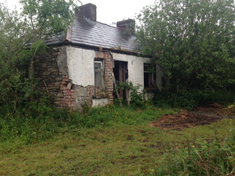 5. Derelict cottage on 0.75 acres, Three Mile House, Co Monaghan – €45,000