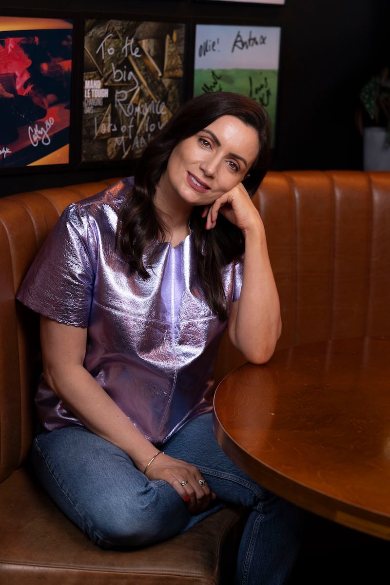 Louise Duffy Duffy was only a few months in the new job when the RTÉ payment scandals erupted. Photograph: Tom Honan. Venue: The Big Romance bar, Dublin