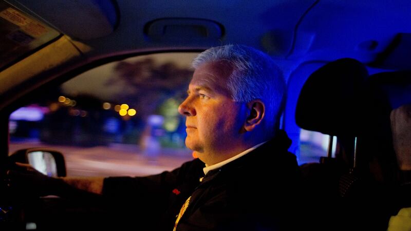District Officer Justin Burns. Photograph: Tom Honan