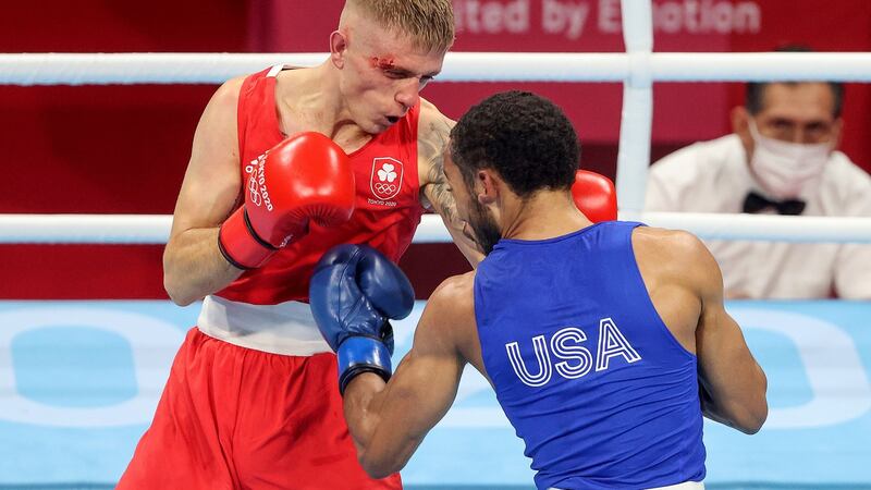 Kurt Walker was narrowly beaten by Duke Ragan in Tokyo. Photograph: Bryan Keane/Inpho
