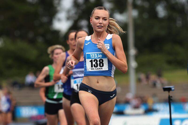 Jodie McCann will compete in the 5000m at the Olympics. Her brother Luke goes in the 1500m. Photograph: Bryan Keane/Inpho 