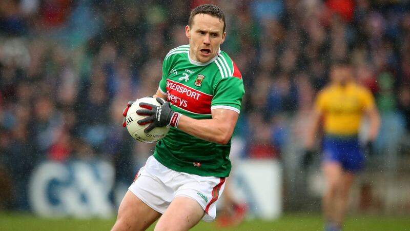 Andy Moran: it’s looking increasingly likely that one of Mayo’s favourite sons will finish his career without a coveted all-Ireland medal. Photograph: Ryan Byrne/Inpho