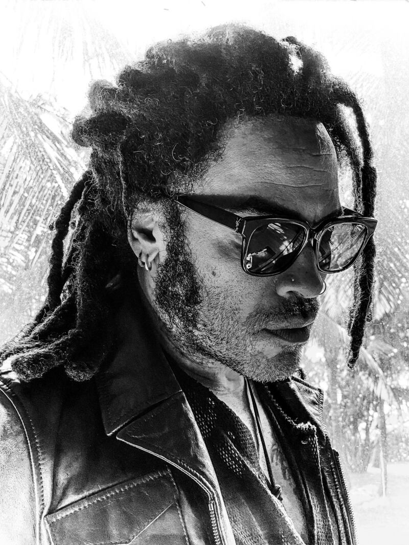 Musician Lenny Kravitz. Photograph: Dana Scruggs/The New York Times