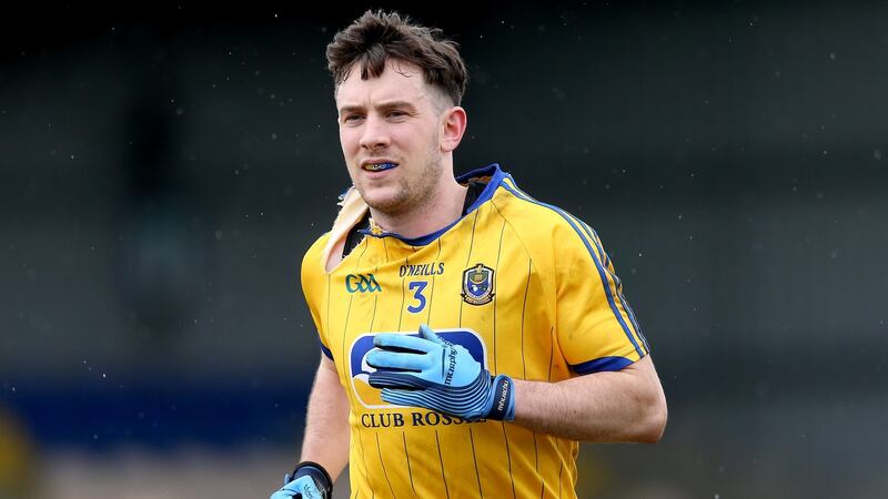 Neil Patrick Collins, former Roscommon full back. 'The jersey turned me into a man fighting for his life and it was a mad lot of fun.' Photograph: Ryan Byrne/Inpho