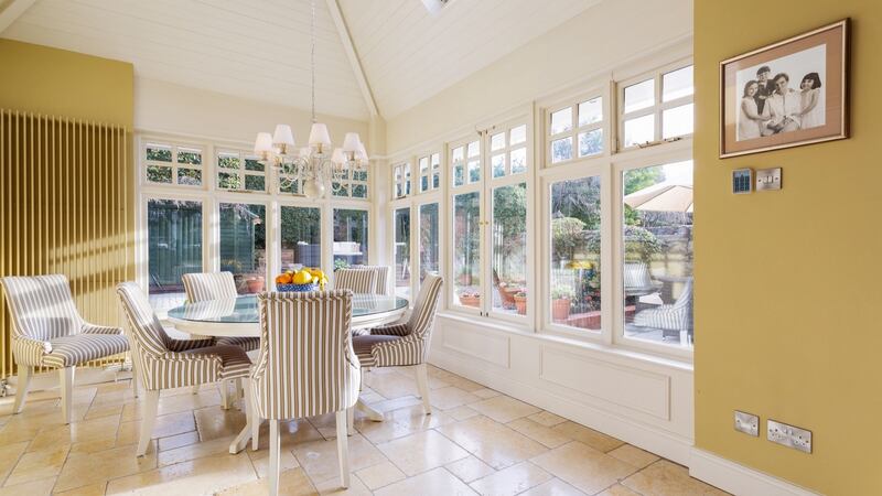 Informal dining room