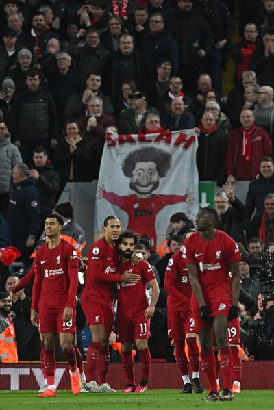 Mo Salah is every Liverpool fans' cup of Chamomile tea. Photograph: Paul Ellis/AFP via Getty Images