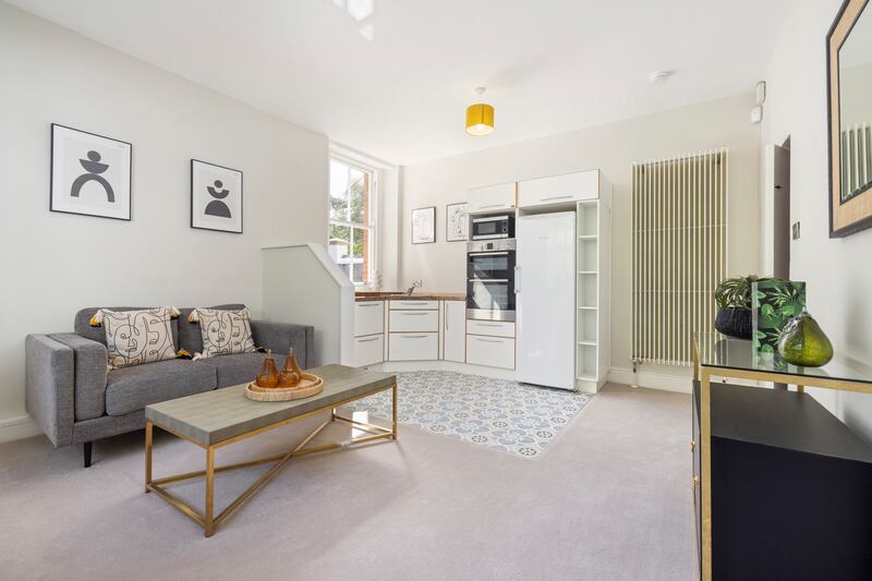 Kitchen in the apartment