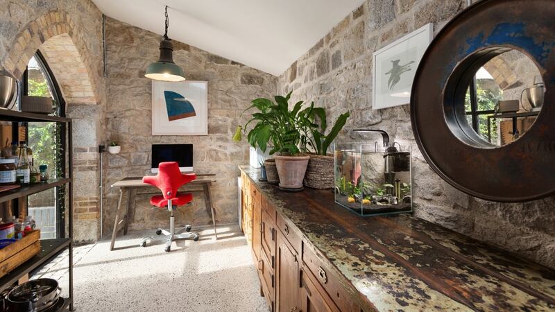 The home office area at Glandore Mews in Monkstown, Co Dublin