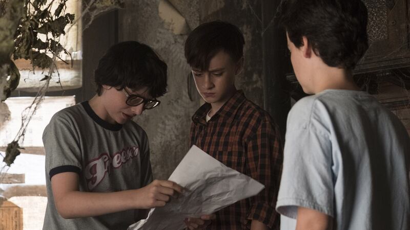 Finn Wolfhard, Jack Grazer, Jaeden Lieberher in It