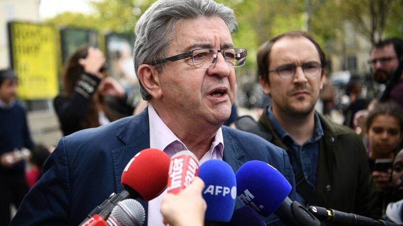 France’s leftist movement La France Insoumise party leader Jean-Luc Mélenchon:  in the mix to become prime minister. Photograph: Christophe Archambault/AFP via Getty Images