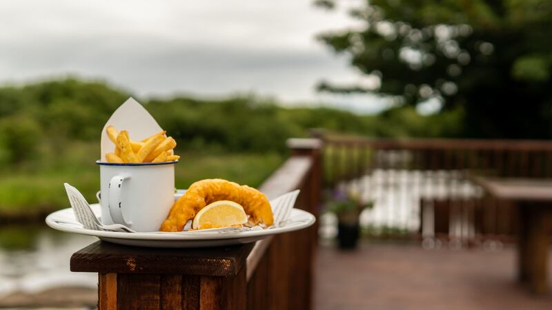 Fish and chips at Morrissey’s of Doonbeg
