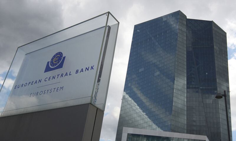 The ECB has announced a new tool which would allow it to intervene in government bond markets where it feels unwarranted increases in borrowing costs are happening. Photograph: Daniel Roland/AFP