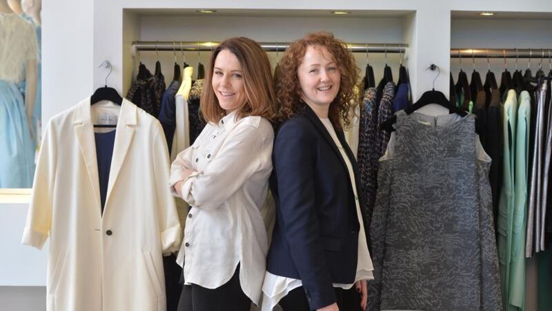 Anne and Tracy Tucker who run Costume boutique in Dublin. Photograph: Alan Betson