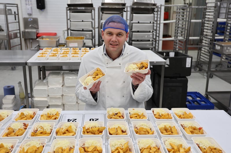 Ray Nangle, chief executive of Fresh Today and the Lunch Box, one of the main providers of school meals. Photograph: Nick Bradshaw 