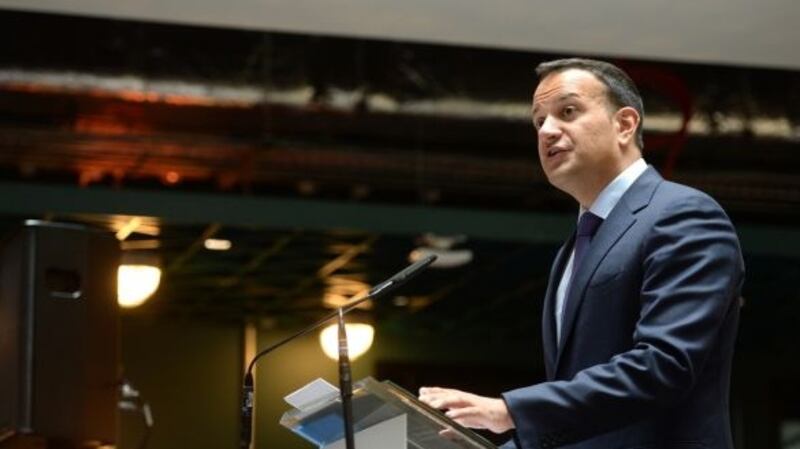 Taoiseach Leo Varadkar: “History is always changed by hope.” Photograph: Dara Mac Dónaill