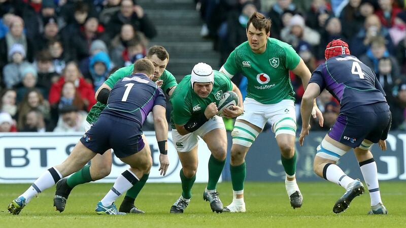 Rory Best had a 100% tackle rate against Scotland. Photograph: David Rogers/Getty Images