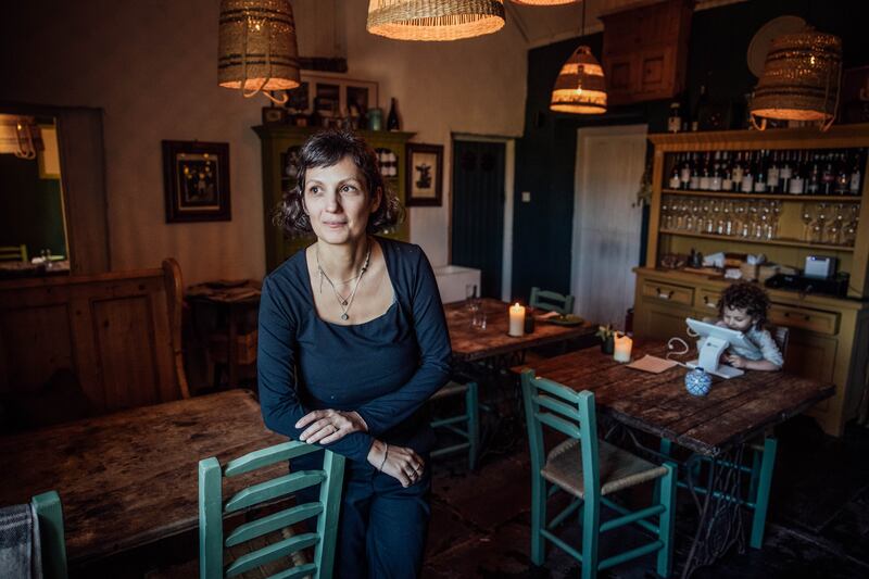 Sophie McCauley, front of house manager and sommelier: 'I think we have found a nice way to work together.' Photograph: Brian Arthur