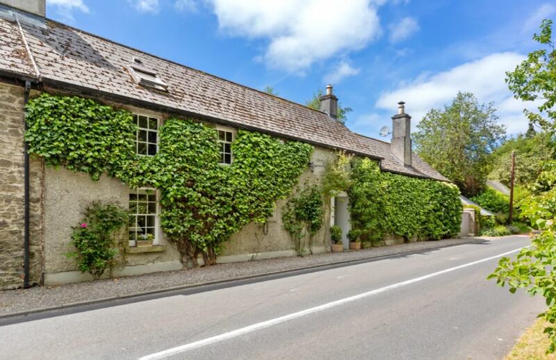 Front exterior of the cottage