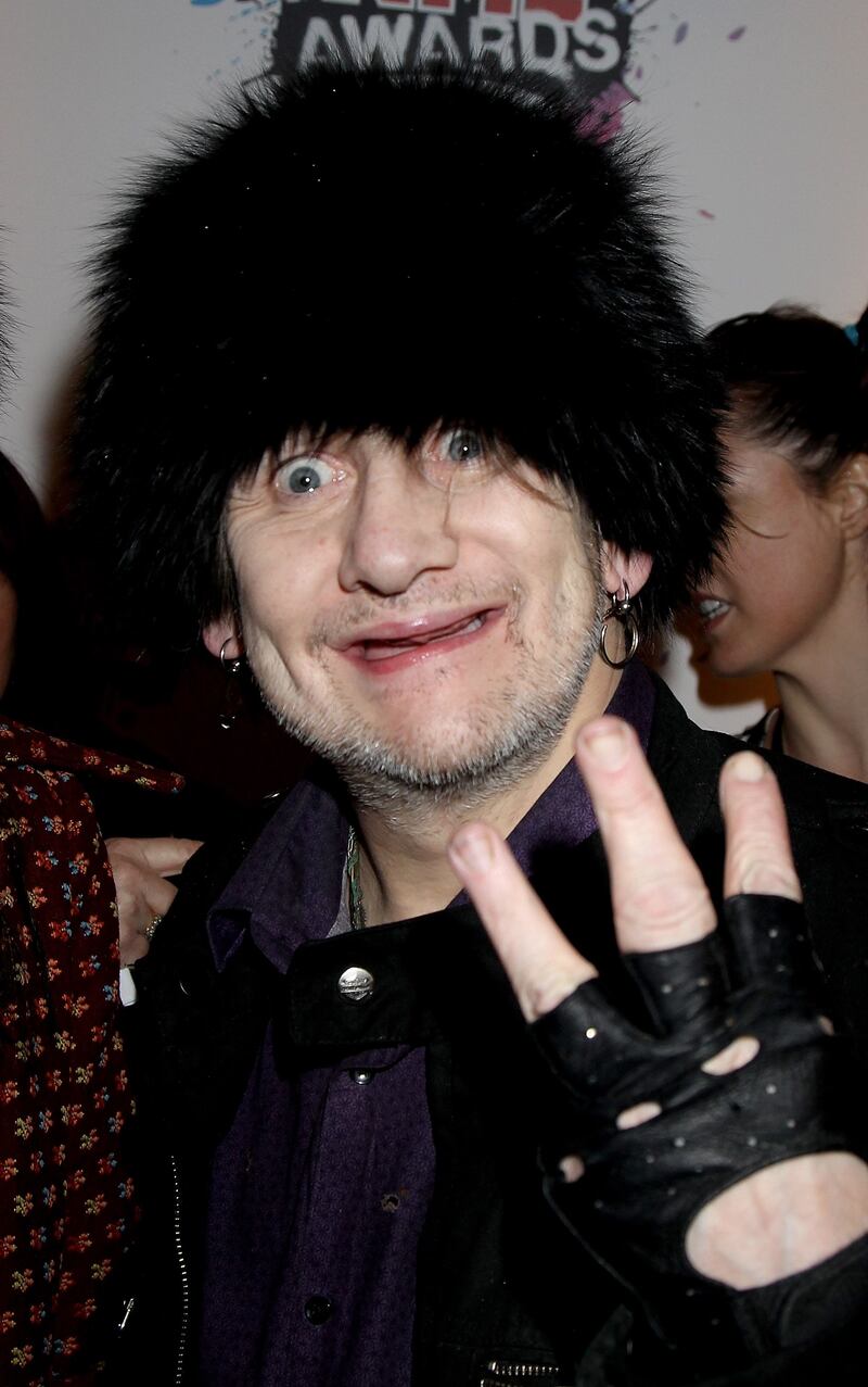 Shane MacGowan arrives at the Shockwaves NME Awards 2010 at Brixton Academy on February 24th, 2010, in London. Photograph: Chris Jackson/Getty Images