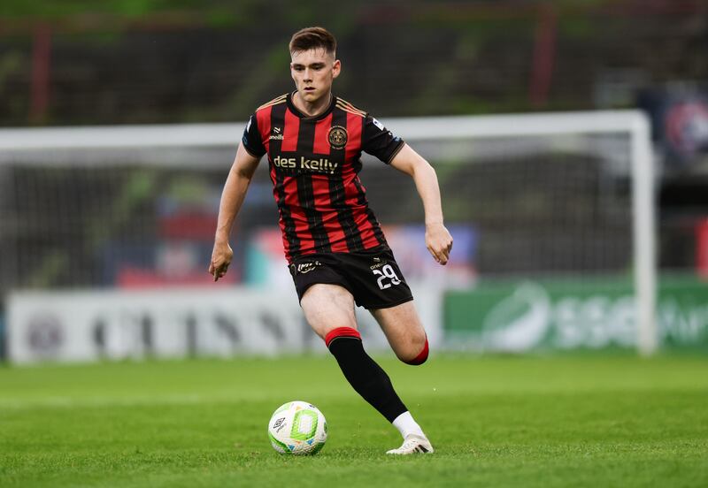 Seán Grehan popped up with another important goal for Bohemians on Monday, scoring deep into injury time to secure victory against Galway United. Photograph: Tom Maher/Inpho