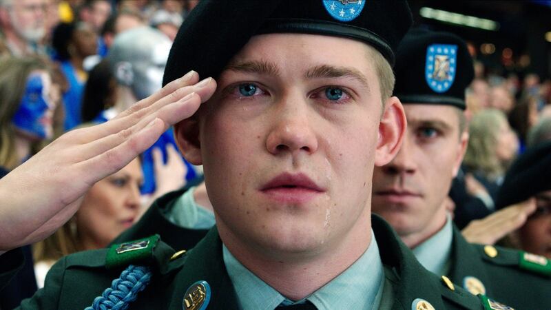 Garrett Hedlund in “Billy Lynn’s Long Halftime Walk”: “For me the most fascinating spectacle is the human face,” says director Ang Lee
