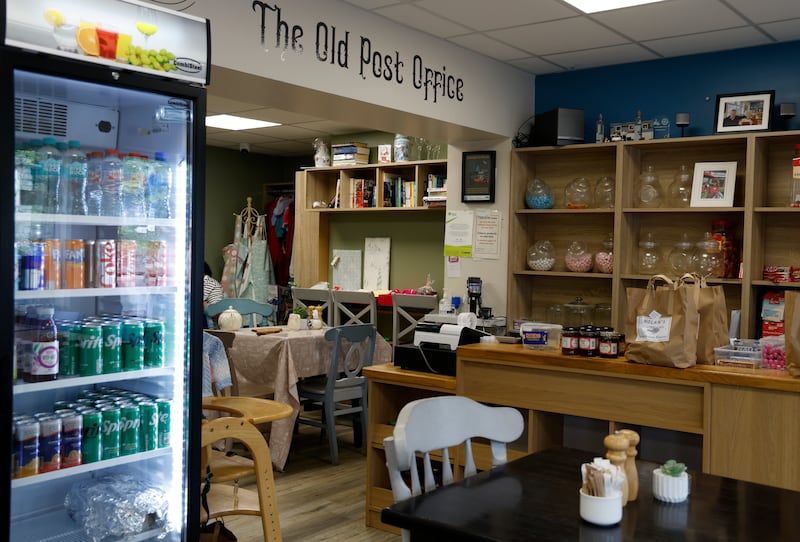 The community cafe in Moone which was once housed the local post office.Photographs: Nick Bradshaw