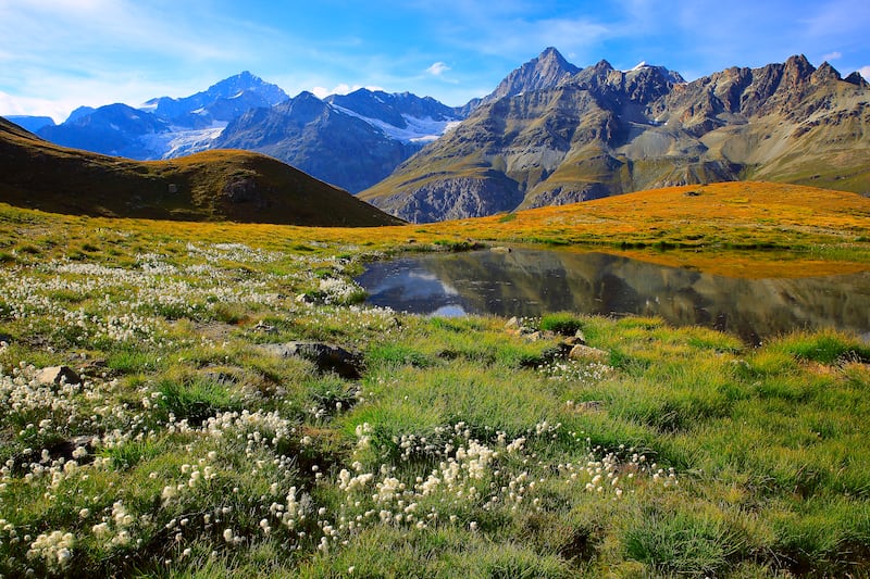 Zermatt is a centre for more than 400km of waymarked trails. Photograph: Getty Images/iStockphoto