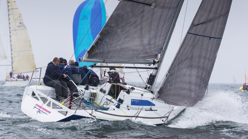 David Cullen on Checkmate XV from Howth Yacht Club will defend his ICRA national title at this year’s championships in Crosshaven also on the weekend of June 9th. Photograph: David Branigan/Oceansport