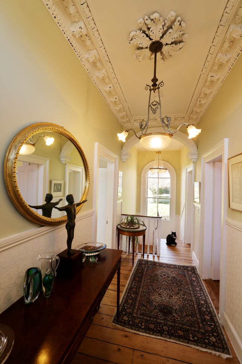 Hallway. Photograph: Alan Betson