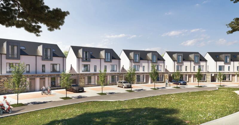 Citywest by Kingscroft: 110 A2/A3-rated one- and two-bedroom apartments and three- and four-bedroom houses being constructed.