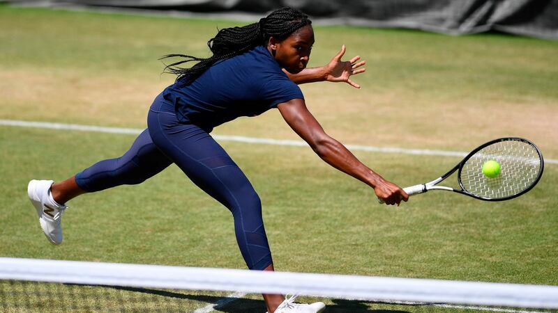 Cori Gauff: The  15-year-old made a name for herself when she beat Venus Williams in her Wimbledon debut . Photograph: Daniel Lal-Olivas/ AFP/Getty Images