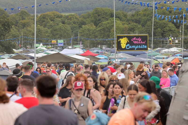 Electric Picnic 2024: Festivalgoers with gazebos said they were asked to take them down to make room for other fans. Photograph: Alan Betson
