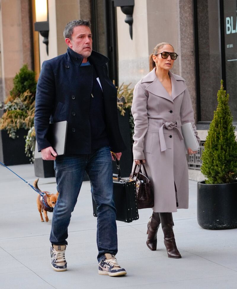 Ben Affleck and Jennifer Lopez in March 2024. Photograph: Gotham/GC Images