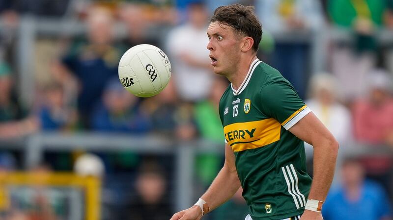 Kerry's David Clifford in action during the preliminary quarter-final against Cavan on Saturday. Photograph: James Lawlor/Inpho
