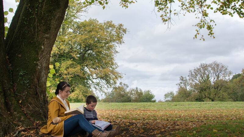 June Devaney and her son, Nathan