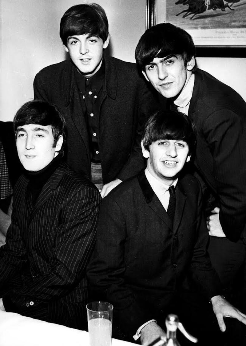 The Beatles in Dublin in November 1963. Photograph: Dermot O'Shea