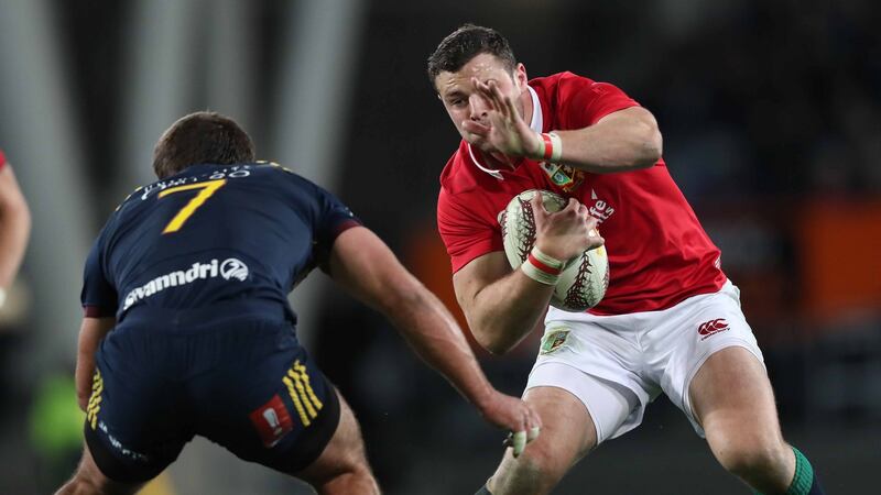 Robbie Henshaw faces stiff competition from Ben Te’o for the number 12 jersey. Photograph: Billy Stickland/Inpho
