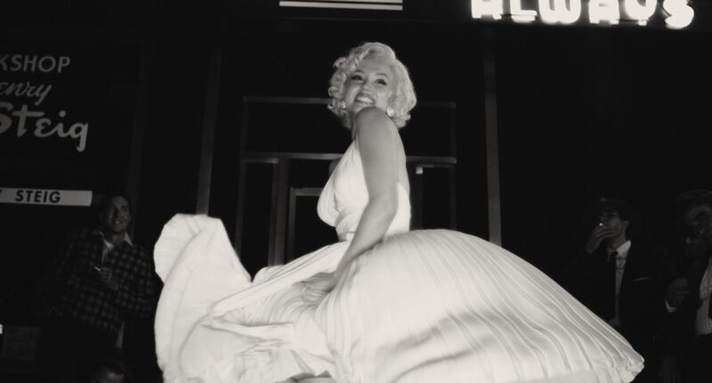 Ana de Armas as Marilyn Monroe. Photograph: Netflix