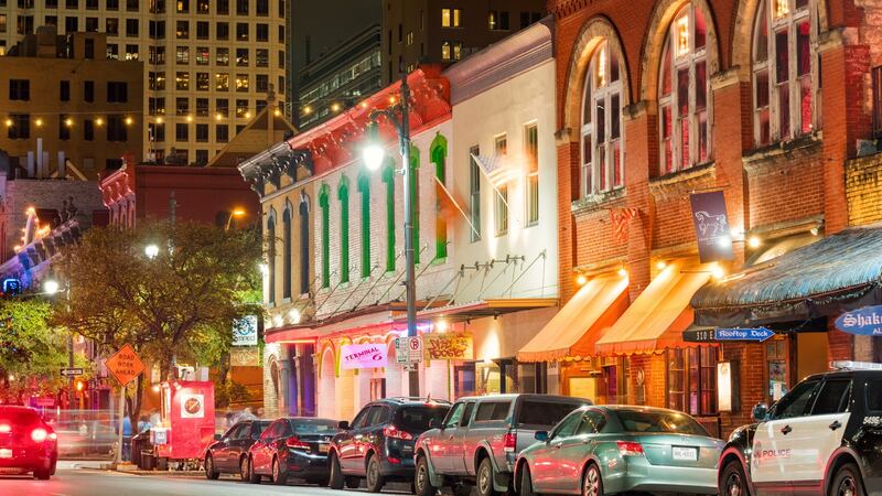 Sixth Street is a downtown entertainment district in Austin, Texas. File photograph: iStock