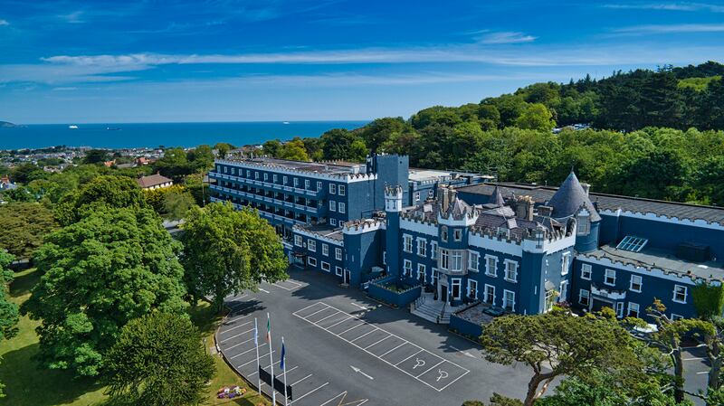 Fitzpatrick Castle’s Sea Swimmers Retreat gives dinner, B&B, post-dip snack, plus dryrobe and beach towel, from €157 pps