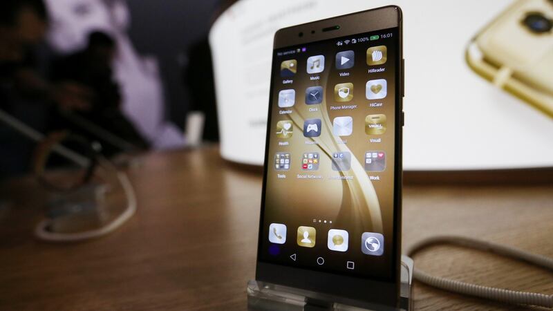 The  P9 smartphone  Photograph: Bloomberg