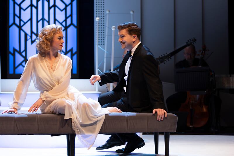 Nominated: Kelli Ann Masterson and Andrew Gavin in Semele. Photograph: Frances Marshall