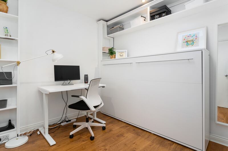 Second bedroom with double Murphy bed