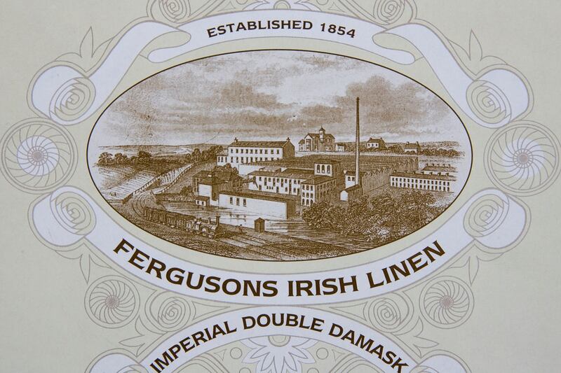 Europe. Northern Ireland. Banbridge. Linen Factory. Thomas Ferguson Irish Linen. (Photo by Giulio Andreini/Education Images/Universal Images Group via Getty Images)