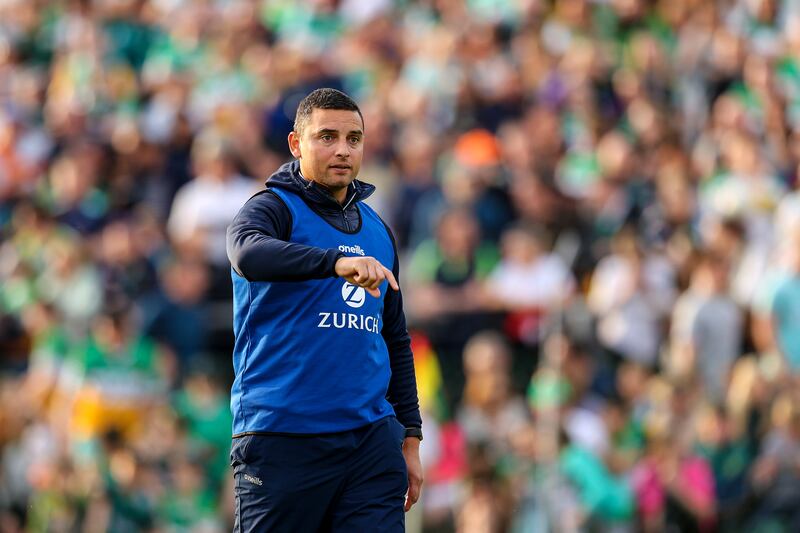Wexford manager Keith Rossiter. Photograph: Ryan Byrne/Inpho
