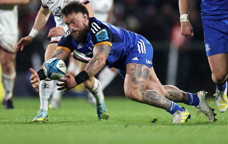 Andrew Porter of Leinster and Ireland in full flight. File photograph: Inpho