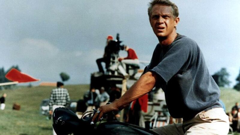 Leap of faith: Off the bike McQueen, that's not how it happened