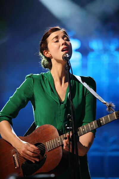Lisa Hannigan performs at Other Voicesin 2011. Photograph: James Goulden